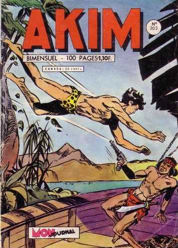 Scan de la Couverture Akim n 303